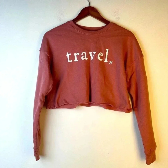 Serengeti Cropped Sweatshirt - Picture 1 of 3